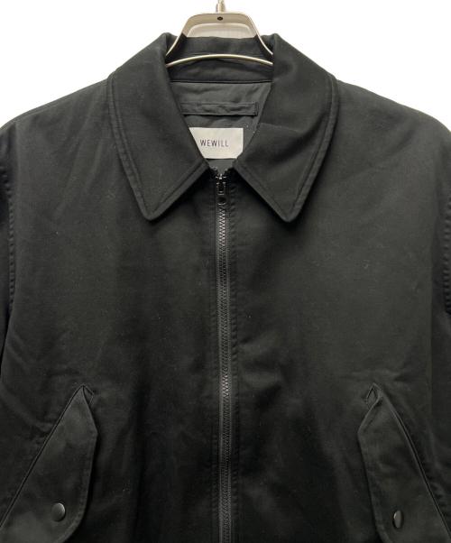 WEWILL（ウィーウィル）WEWILL (ウィーウィル) フライトジャケット ブラック サイズ:２の古着・服飾アイテム