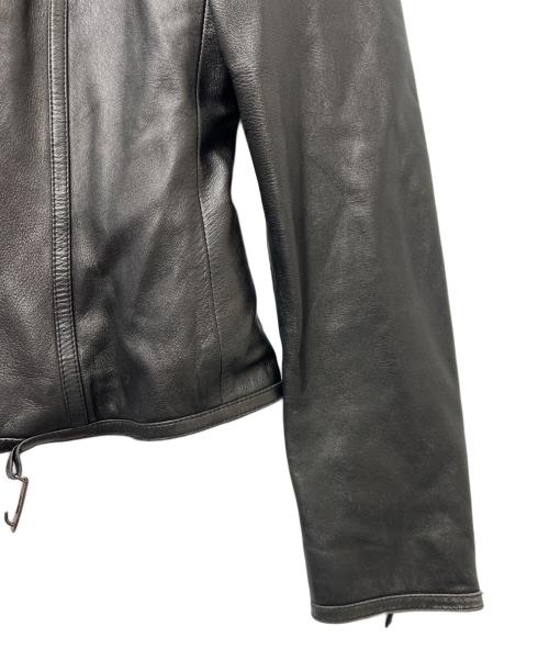 GUCCI（グッチ）GUCCI (グッチ) ライダースジャケット ブラック サイズ:４０の古着・服飾アイテム