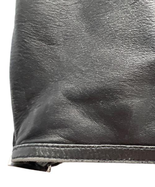 GUCCI（グッチ）GUCCI (グッチ) ライダースジャケット ブラック サイズ:４０の古着・服飾アイテム