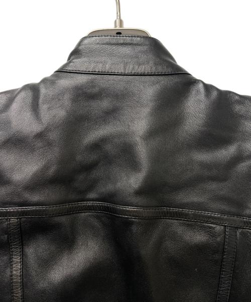 GUCCI（グッチ）GUCCI (グッチ) ライダースジャケット ブラック サイズ:４０の古着・服飾アイテム