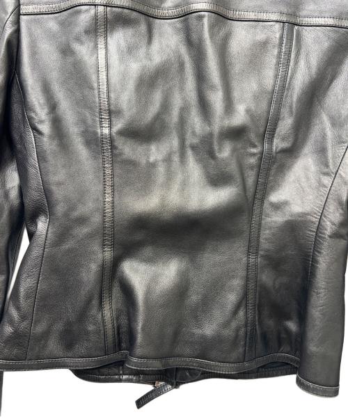 GUCCI（グッチ）GUCCI (グッチ) ライダースジャケット ブラック サイズ:４０の古着・服飾アイテム