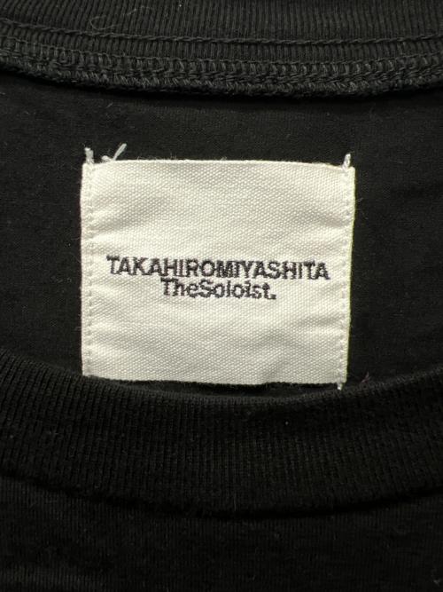 TAKAHIROMIYASHITA TheSoloIst.（タカヒロミヤシタ ザソロイスト）TAKAHIROMIYASHITA TheSoloIst. (タカヒロミヤシタ ザソロイスト) 半袖Tシャツ ブラック サイズ:５０の古着・服飾アイテム