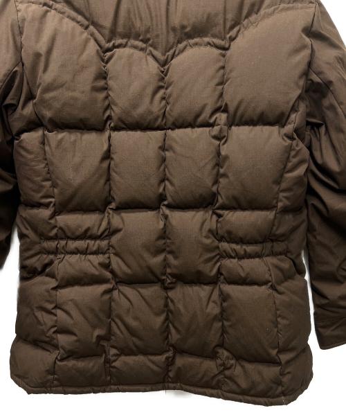 TEMPCO（テンプコ）TEMPCO (テンプコ) ファー衿ダウンジャケット ブラウン サイズ:４８の古着・服飾アイテム