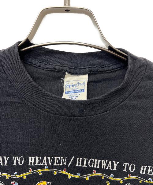 Spring Ford（スプリング フォード）Spring Ford (スプリング フォード) 半袖カットソー ブラック サイズ:Mの古着・服飾アイテム