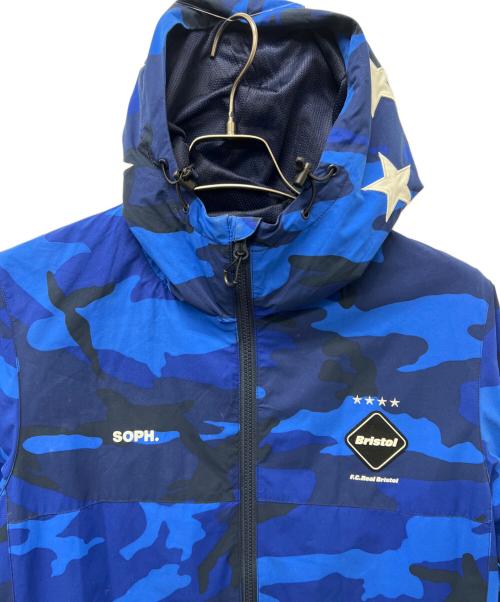 F.C.R.B.（エフシーレアルブリストル）F.C.R.B. (エフシーレアルブリストル) ジップジャケット ブルー サイズ:Ｓの古着・服飾アイテム