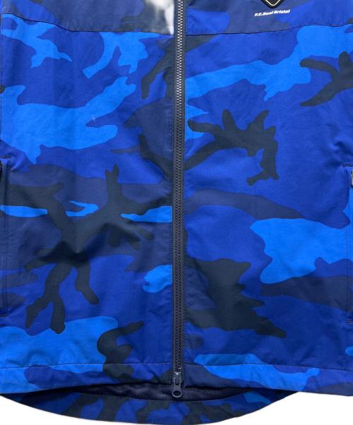 F.C.R.B.（エフシーレアルブリストル）F.C.R.B. (エフシーレアルブリストル) ジップジャケット ブルー サイズ:Ｓの古着・服飾アイテム