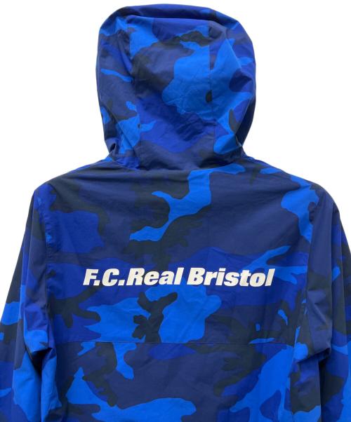 F.C.R.B.（エフシーレアルブリストル）F.C.R.B. (エフシーレアルブリストル) ジップジャケット ブルー サイズ:Ｓの古着・服飾アイテム