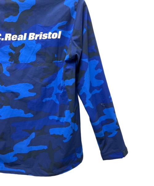 F.C.R.B.（エフシーレアルブリストル）F.C.R.B. (エフシーレアルブリストル) ジップジャケット ブルー サイズ:Ｓの古着・服飾アイテム