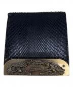 Jean Paul GAULTIERジャンポールゴルチェ）の古着「2つ折り財布」｜ブラック