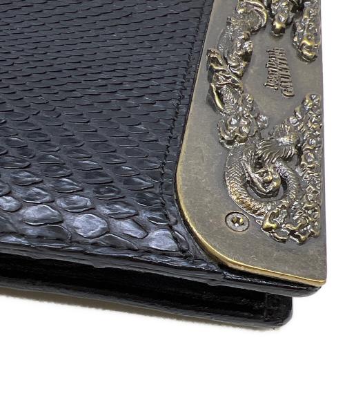 Jean Paul GAULTIER（ジャンポールゴルチェ）Jean Paul GAULTIER (ジャンポールゴルチェ) 2つ折り財布 ブラックの古着・服飾アイテム