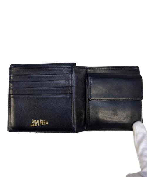 Jean Paul GAULTIER（ジャンポールゴルチェ）Jean Paul GAULTIER (ジャンポールゴルチェ) 2つ折り財布 ブラックの古着・服飾アイテム