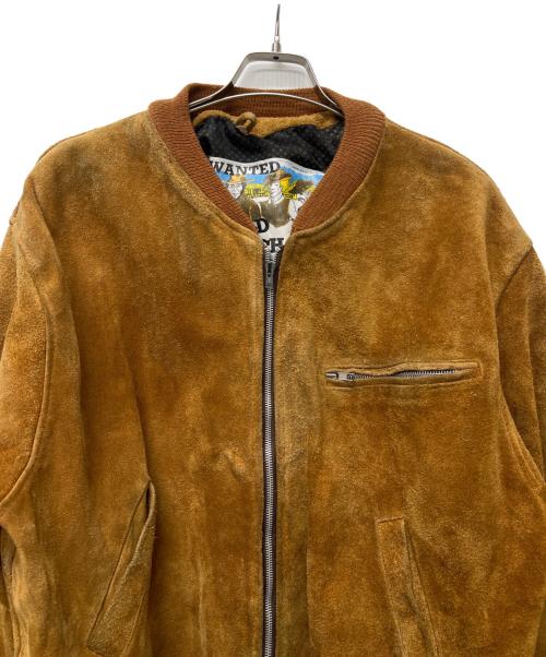WILD BUNCH（ワイルドバンチ）WILD BUNCH (ワイルドバンチ) スウェードブルゾン ブラウン サイズ:Ｌの古着・服飾アイテム