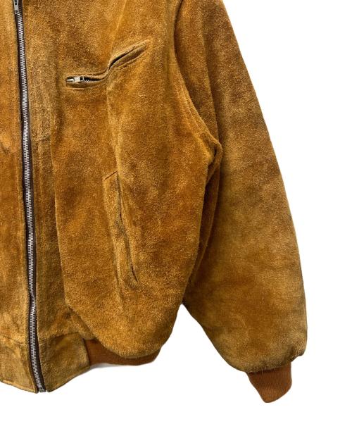 WILD BUNCH（ワイルドバンチ）WILD BUNCH (ワイルドバンチ) スウェードブルゾン ブラウン サイズ:Ｌの古着・服飾アイテム