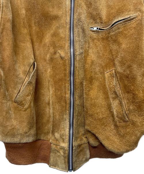 WILD BUNCH（ワイルドバンチ）WILD BUNCH (ワイルドバンチ) スウェードブルゾン ブラウン サイズ:Ｌの古着・服飾アイテム