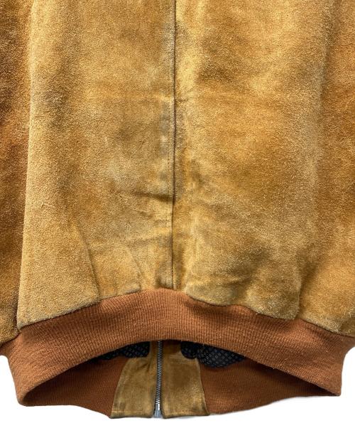 WILD BUNCH（ワイルドバンチ）WILD BUNCH (ワイルドバンチ) スウェードブルゾン ブラウン サイズ:Ｌの古着・服飾アイテム