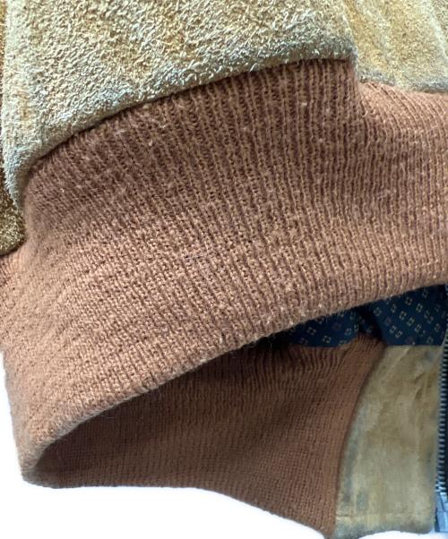 WILD BUNCH（ワイルドバンチ）WILD BUNCH (ワイルドバンチ) スウェードブルゾン ブラウン サイズ:Ｌの古着・服飾アイテム