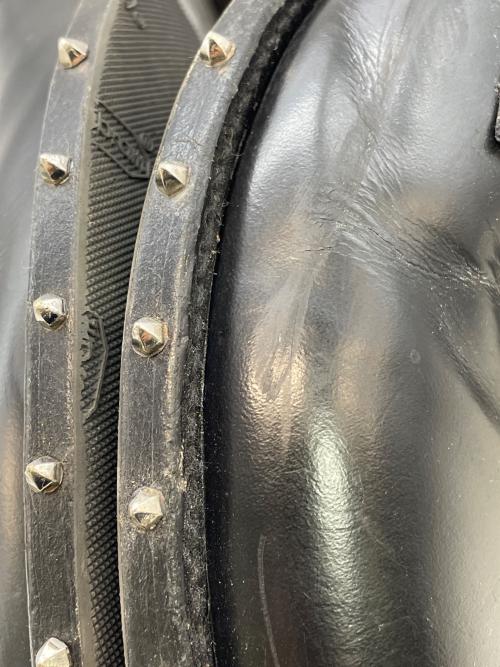 UNDERCOVER（アンダーカバー）UNDERCOVER (アンダーカバー) レザーシューズ ブラック サイズ:Ｌの古着・服飾アイテム