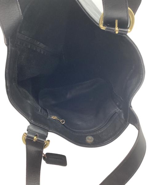 COACH（コーチ）COACH (コーチ) バンブーショルダーバッグ ブラックの古着・服飾アイテム