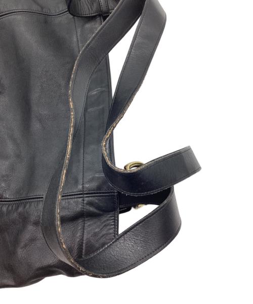 COACH（コーチ）COACH (コーチ) バンブーショルダーバッグ ブラックの古着・服飾アイテム