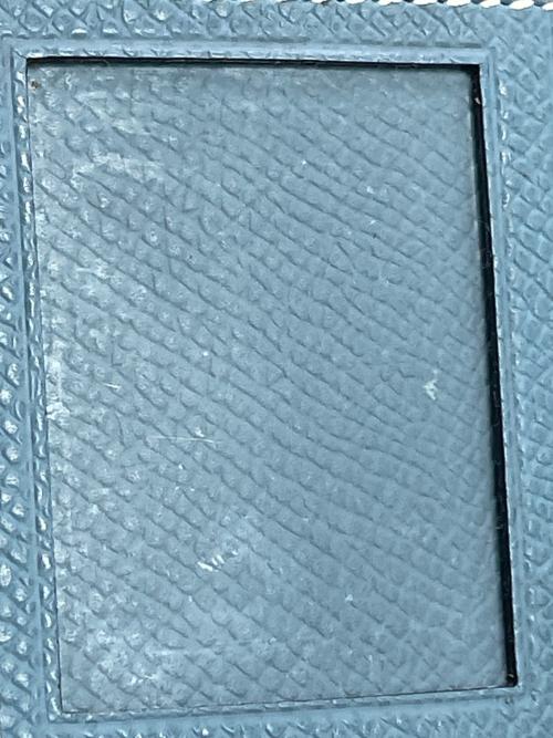 HERMES（エルメス）HERMES (エルメス) ミニフォトケース ブルーの古着・服飾アイテム