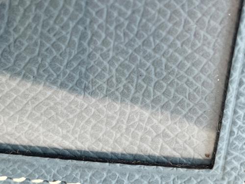 HERMES（エルメス）HERMES (エルメス) ミニフォトケース ブルーの古着・服飾アイテム