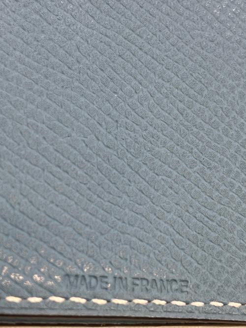 HERMES（エルメス）HERMES (エルメス) ミニフォトケース ブルーの古着・服飾アイテム