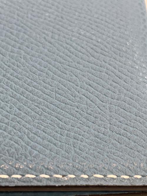 HERMES（エルメス）HERMES (エルメス) ミニフォトケース ブルーの古着・服飾アイテム