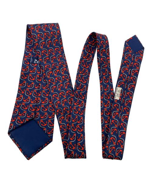HERMES（エルメス）HERMES (エルメス) ネクタイ ネイビー サイズ:-の古着・服飾アイテム