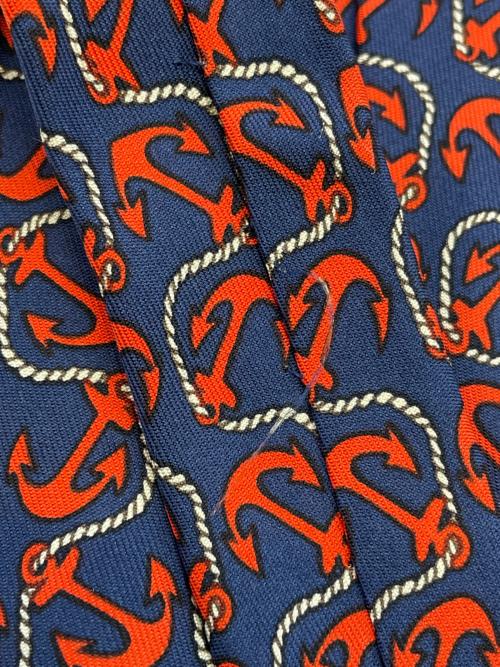 HERMES（エルメス）HERMES (エルメス) ネクタイ ネイビー サイズ:-の古着・服飾アイテム