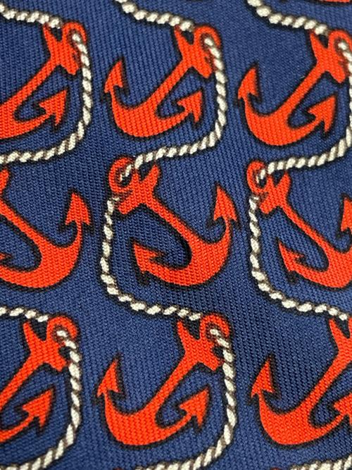 HERMES（エルメス）HERMES (エルメス) ネクタイ ネイビー サイズ:-の古着・服飾アイテム