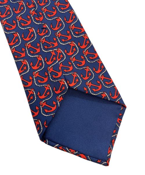 HERMES（エルメス）HERMES (エルメス) ネクタイ ネイビー サイズ:-の古着・服飾アイテム