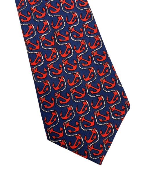 HERMES（エルメス）HERMES (エルメス) ネクタイ ネイビー サイズ:-の古着・服飾アイテム