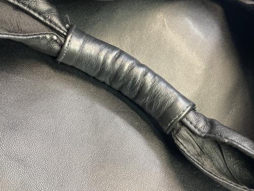 MM6 Maison Margiela（エムエムシックスメゾンマルジェラ）MM6 Maison Margiela (エムエムシックスメゾンマルジェラ) ハンドバッグ ブラックの古着・服飾アイテム