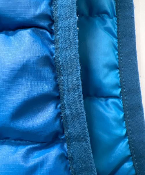 Patagonia（パタゴニア）Patagonia (パタゴニア) グースダウンベスト ブルー サイズ:Mの古着・服飾アイテム