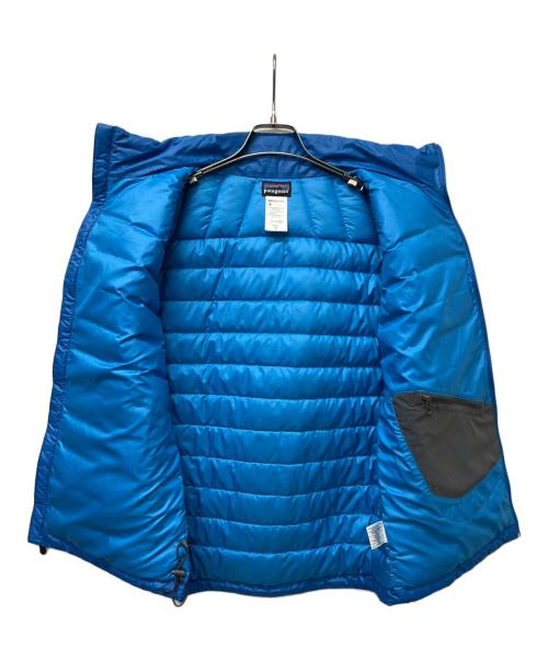 Patagonia（パタゴニア）Patagonia (パタゴニア) グースダウンベスト ブルー サイズ:Mの古着・服飾アイテム