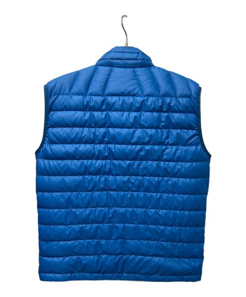 Patagonia（パタゴニア）Patagonia (パタゴニア) グースダウンベスト ブルー サイズ:Mの古着・服飾アイテム