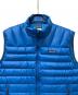 Patagonia (パタゴニア) グースダウンベスト ブルー サイズ:M：8000円