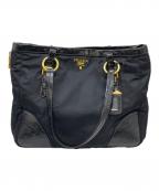 PRADAプラダ）の古着「トートバッグ」｜ブラック