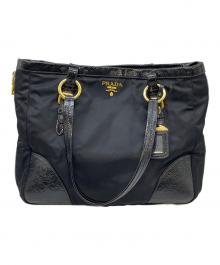 PRADA（プラダ）の古着「トートバッグ」｜ブラック