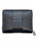 BOTTEGA VENETAボッテガベネタ）の古着「2つ折り財布」｜ブラック