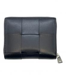 BOTTEGA VENETA（ボッテガベネタ）の古着「2つ折り財布」｜ブラック