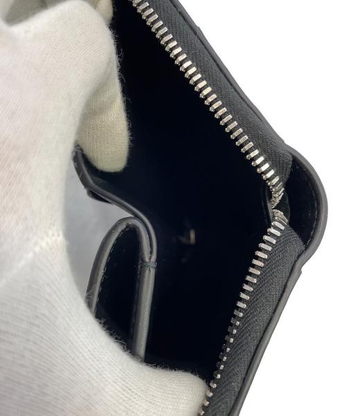BOTTEGA VENETA（ボッテガベネタ）BOTTEGA VENETA (ボッテガベネタ) 2つ折り財布 ブラックの古着・服飾アイテム