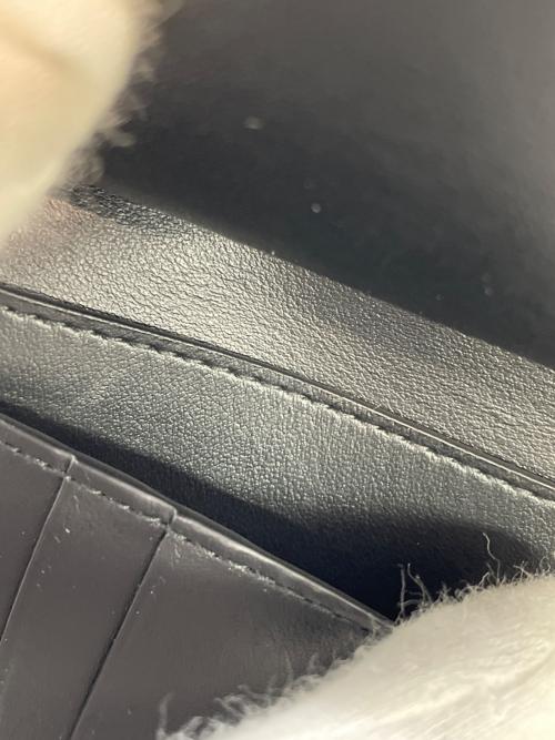 BOTTEGA VENETA（ボッテガベネタ）BOTTEGA VENETA (ボッテガベネタ) 2つ折り財布 ブラックの古着・服飾アイテム