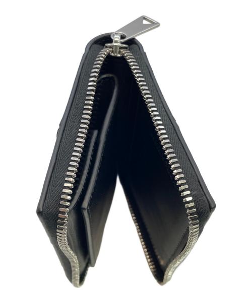 BOTTEGA VENETA（ボッテガベネタ）BOTTEGA VENETA (ボッテガベネタ) 2つ折り財布 ブラックの古着・服飾アイテム