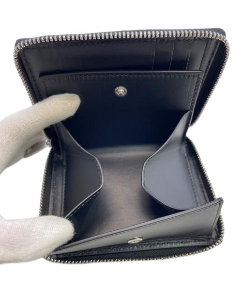 BOTTEGA VENETA（ボッテガベネタ）BOTTEGA VENETA (ボッテガベネタ) 2つ折り財布 ブラックの古着・服飾アイテム