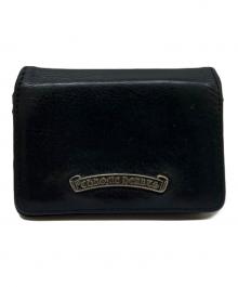 CHROME HEARTS（クロムハーツ）の古着「レザーカードケース」｜ブラック