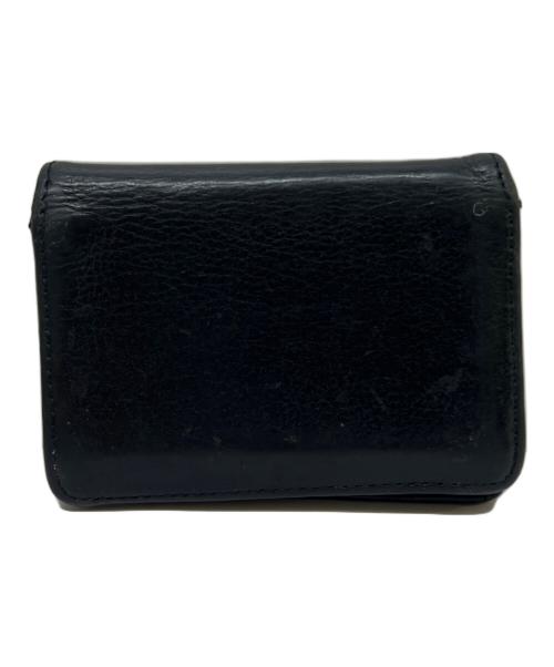 CHROME HEARTS（クロムハーツ）CHROME HEARTS (クロムハーツ) レザーカードケース ブラックの古着・服飾アイテム