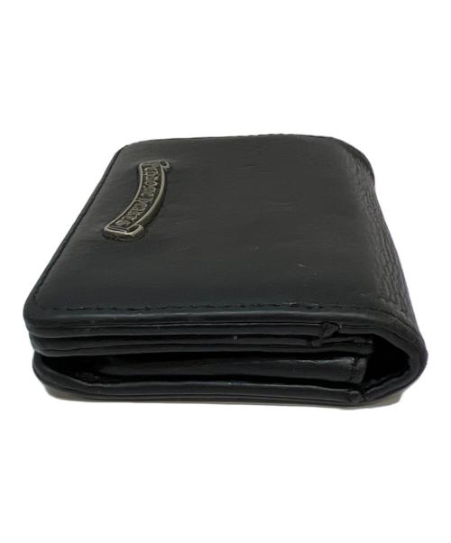 CHROME HEARTS（クロムハーツ）CHROME HEARTS (クロムハーツ) レザーカードケース ブラックの古着・服飾アイテム