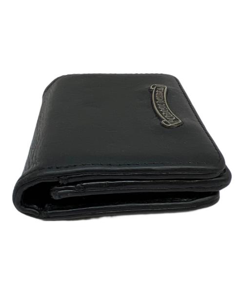 CHROME HEARTS（クロムハーツ）CHROME HEARTS (クロムハーツ) レザーカードケース ブラックの古着・服飾アイテム