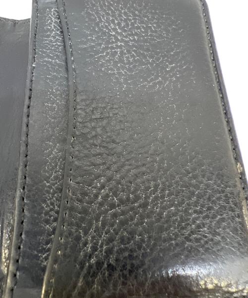 CHROME HEARTS（クロムハーツ）CHROME HEARTS (クロムハーツ) レザーカードケース ブラックの古着・服飾アイテム